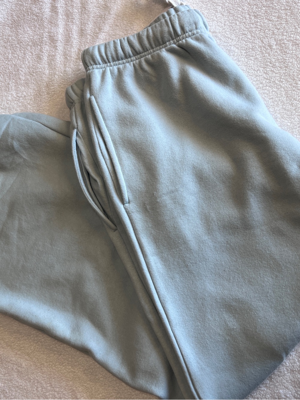 Grayson Threads Light Aqua Cozy Sweatpants